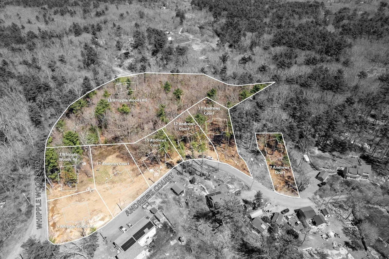 5 Lots Andrews Ct + Whipple Woods Rd, Gloucester